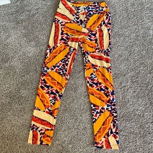 LuLaRoe Hotdog leggings